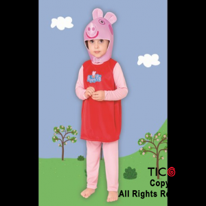 DISFRAZ PEPPA PIG NIA CAND TALLE 2 x 1